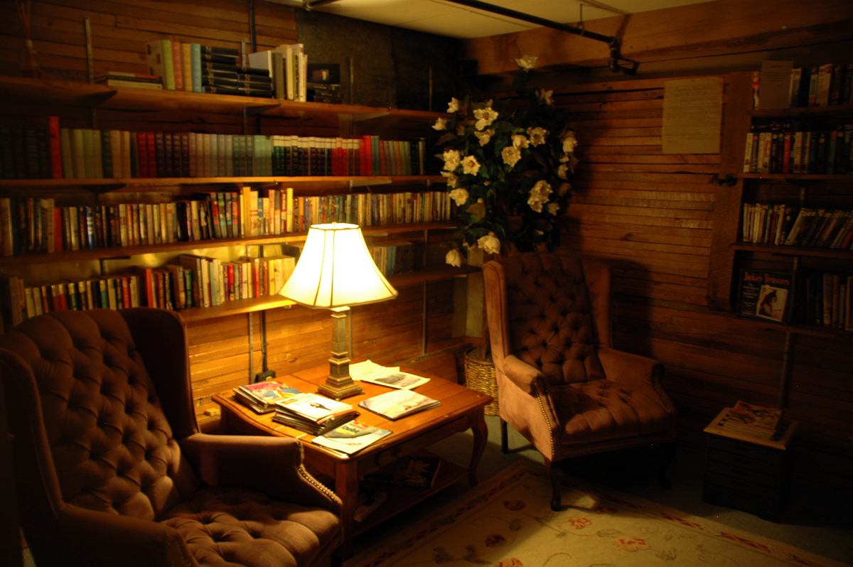 Library at Stockport Mill